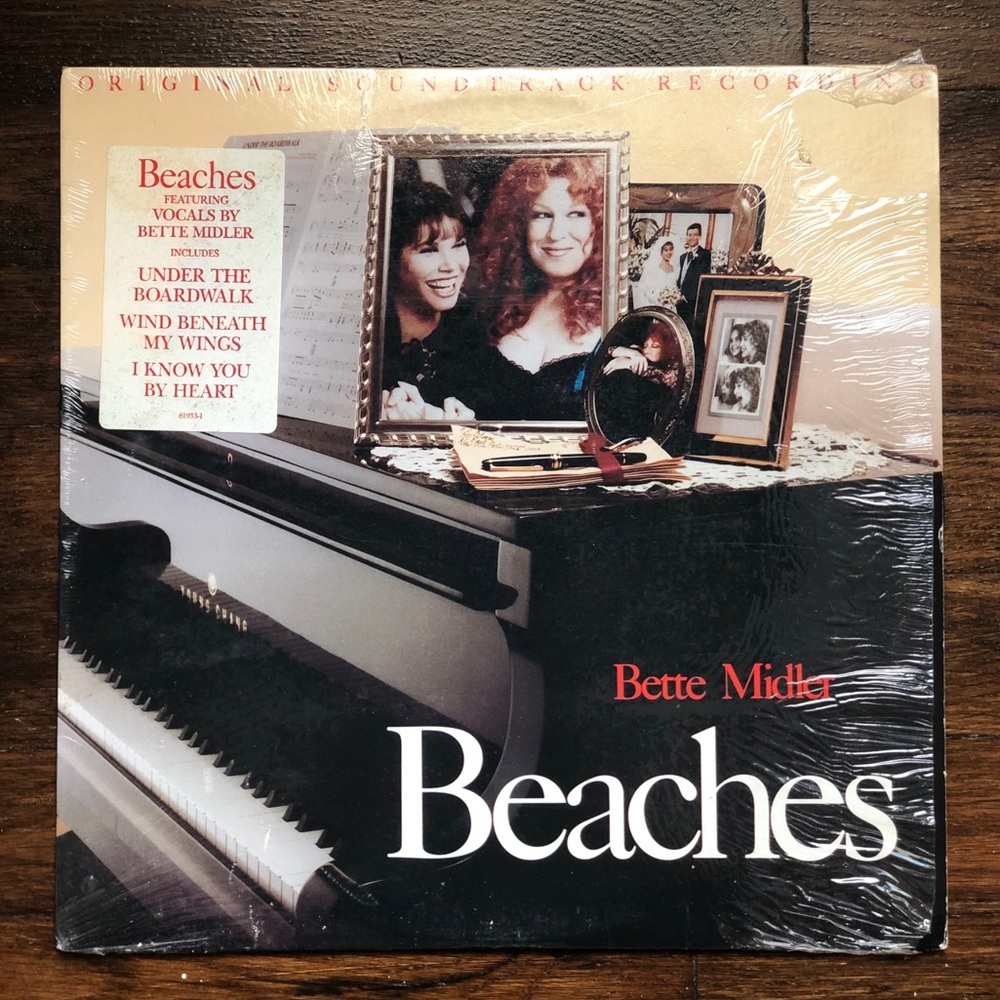 Bette Midler BEACHES ORIGINAL SOUNDTRACK RECORDING